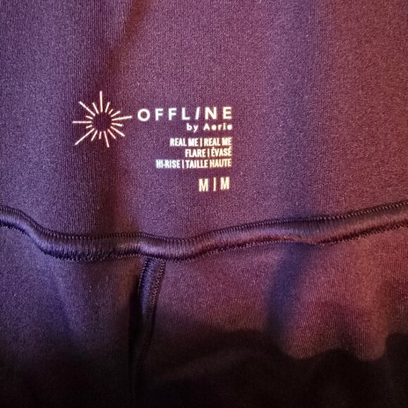 NWOT OFFLINE By Aerie Real Me High Waisted Crossover Flare Legging - Medium - Picture 7 of 8